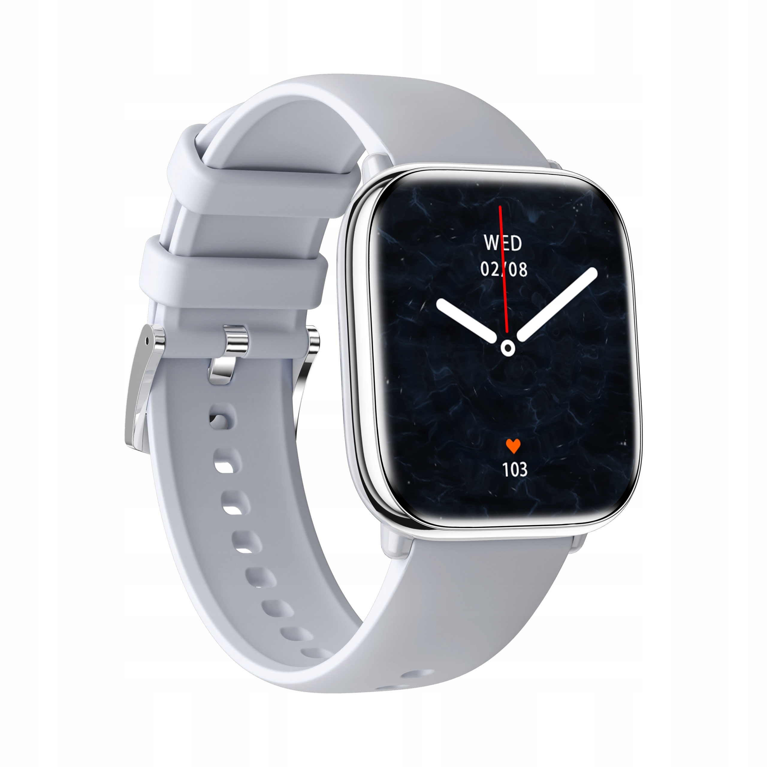 myPhone Watch Pastel Smart watch Amoled 1.75" Waterproof Silver G