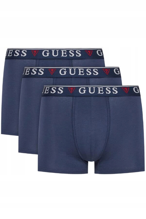 Guess boxerky slipy pánské komplet 3ks U97G01JR003 XXL