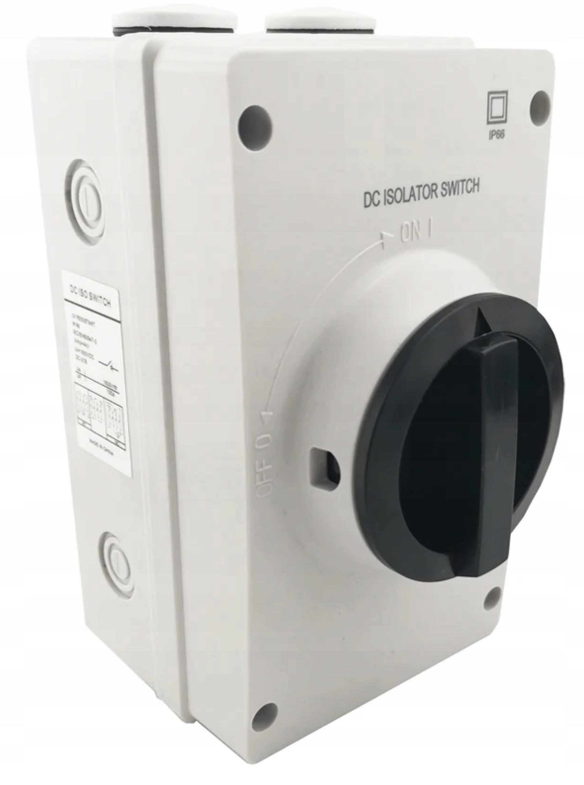 Izolacyjny Rozłącznik Główny Zasilania Natynkowy Hebel Pv DC 32A 4P IP65