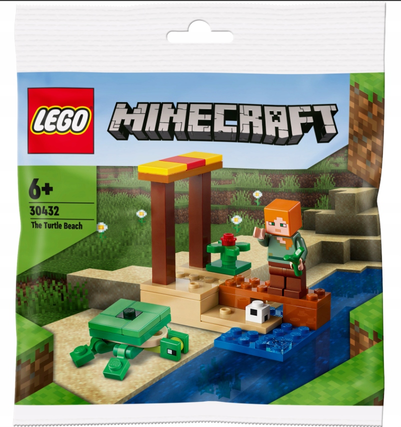 Lego Minecraft Plaża żółwi 30432