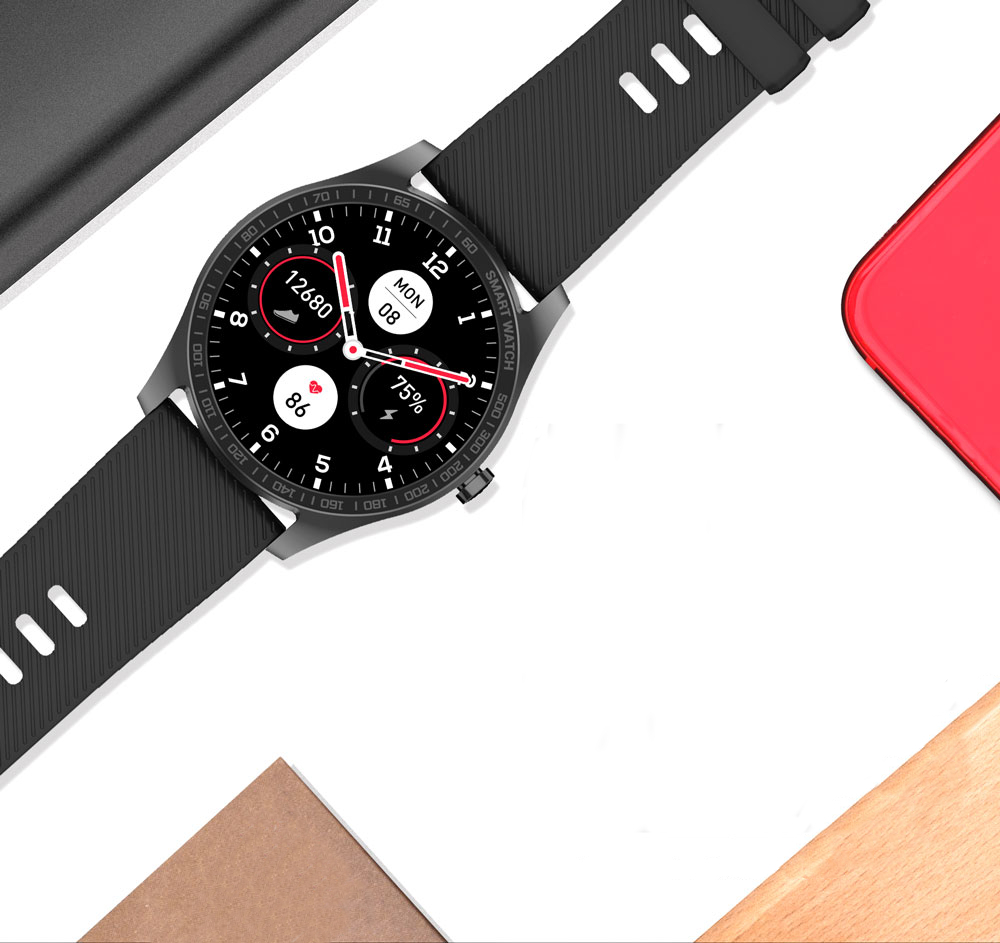 Smartwatch Męski Zegarek SPORT PULS KOMPAS IP68 EAN (GTIN) 5903738762040