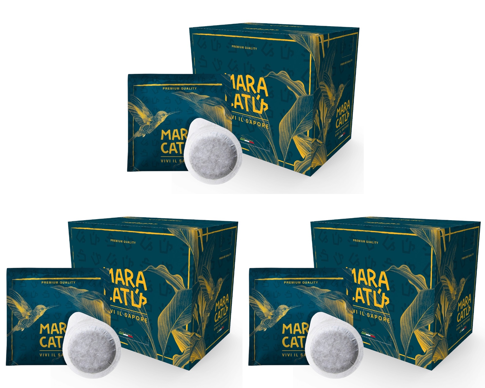 Levně Káva v sáčcích Ese 44 mm Maracatú Gran Crema 3х150 (450 ks) Krémová