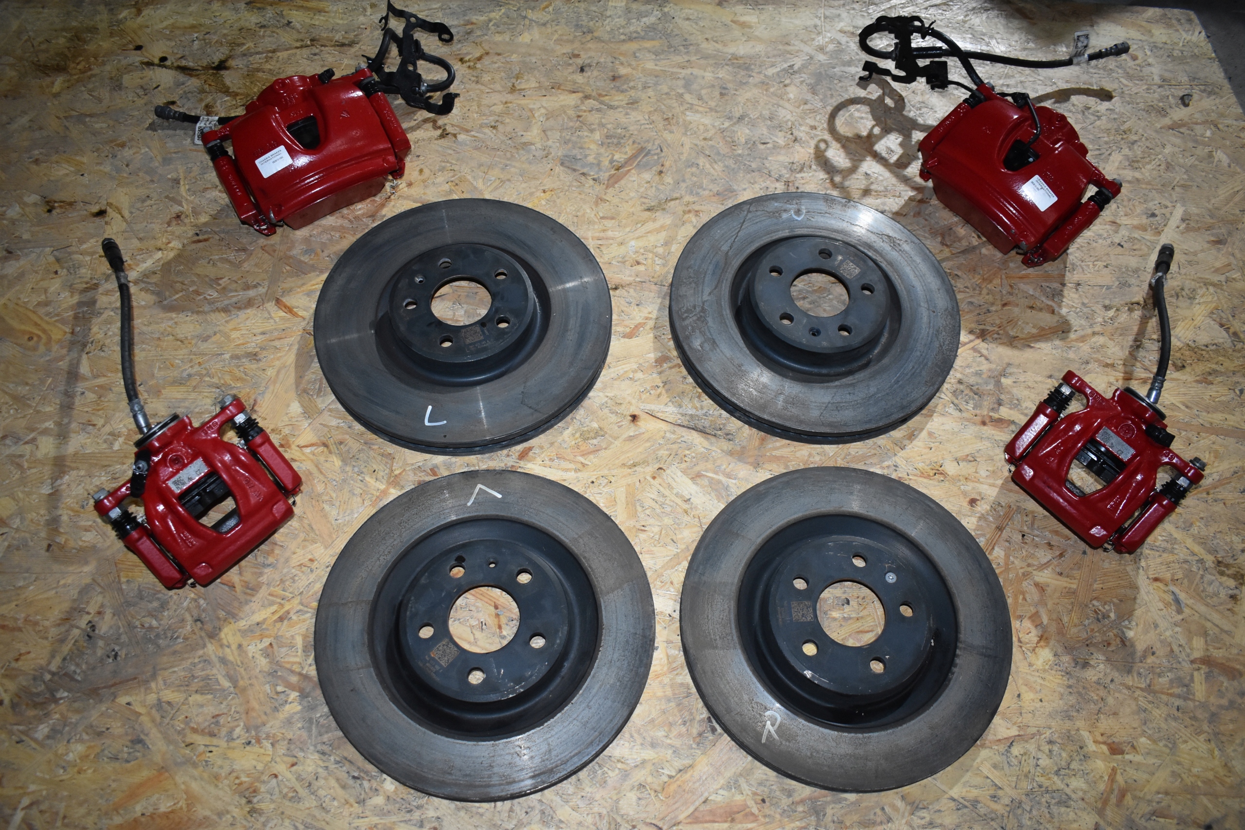 IDEALNE discs calipers AUDI A5 B10 1000 KM! 1