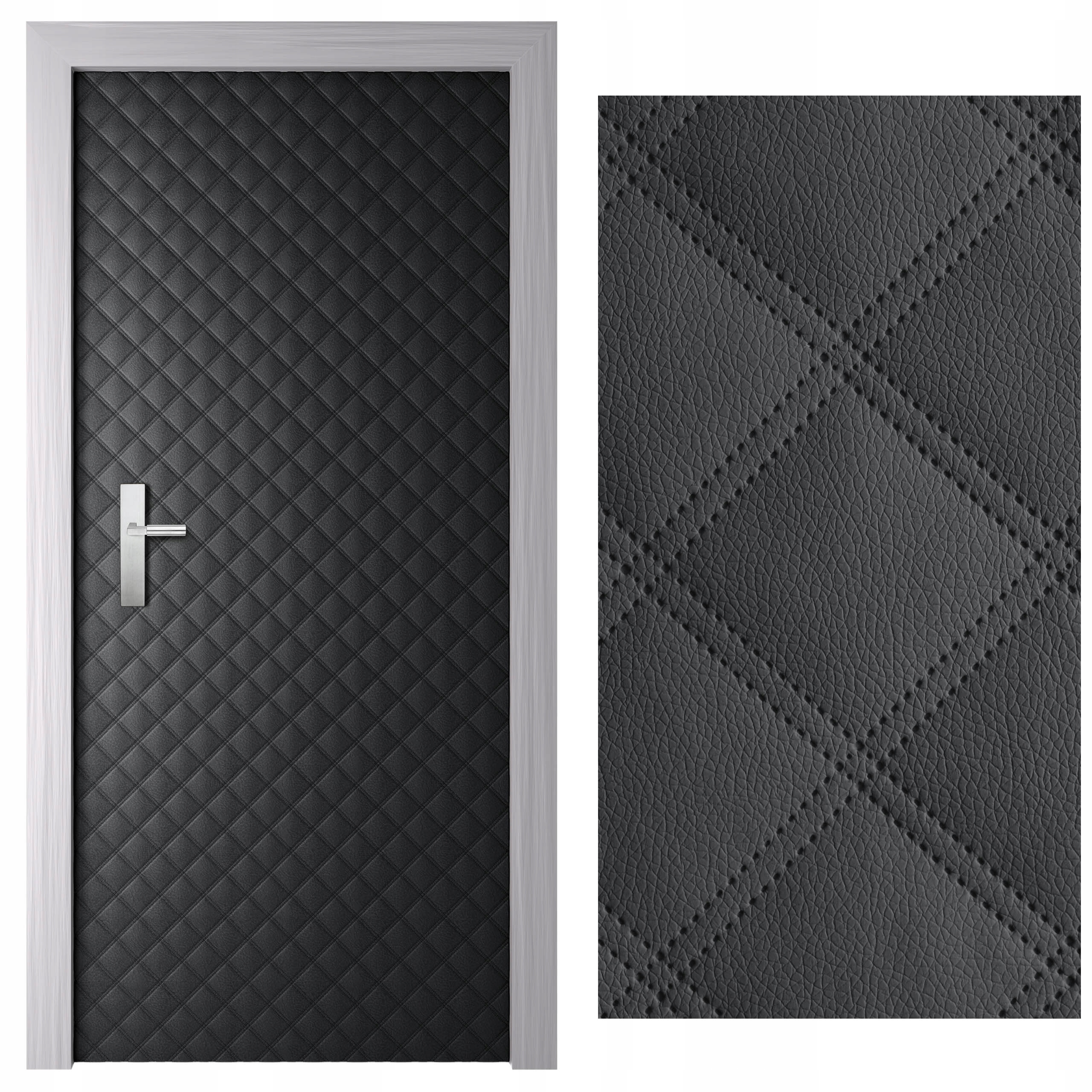 Обивка двери обивка двери до 100 см из экокожи утепление КАРО