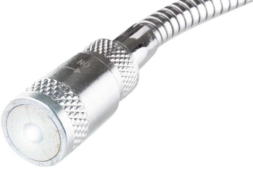 CHWYTAK MAGNETYCZNY GIĘTKI Z LAMPKĄ 600 mm 2 kg Marka RICHMANN