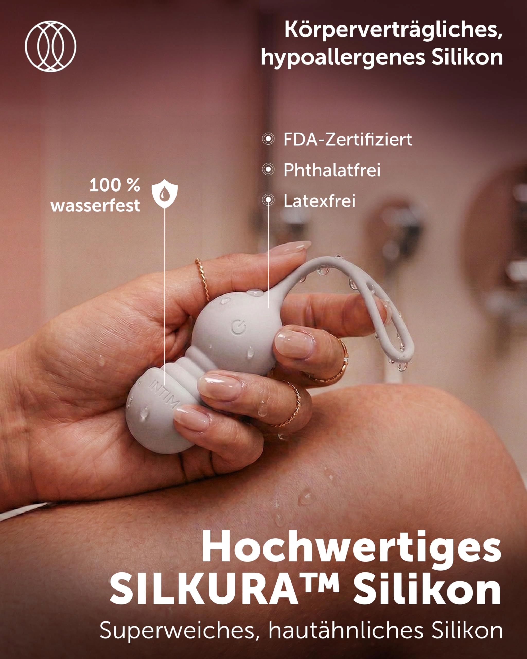 INTIMA ALIZÉ Trener Mięśni Dna Miednicy Z Wibracjami 4-Częściowy — miniatura 4
