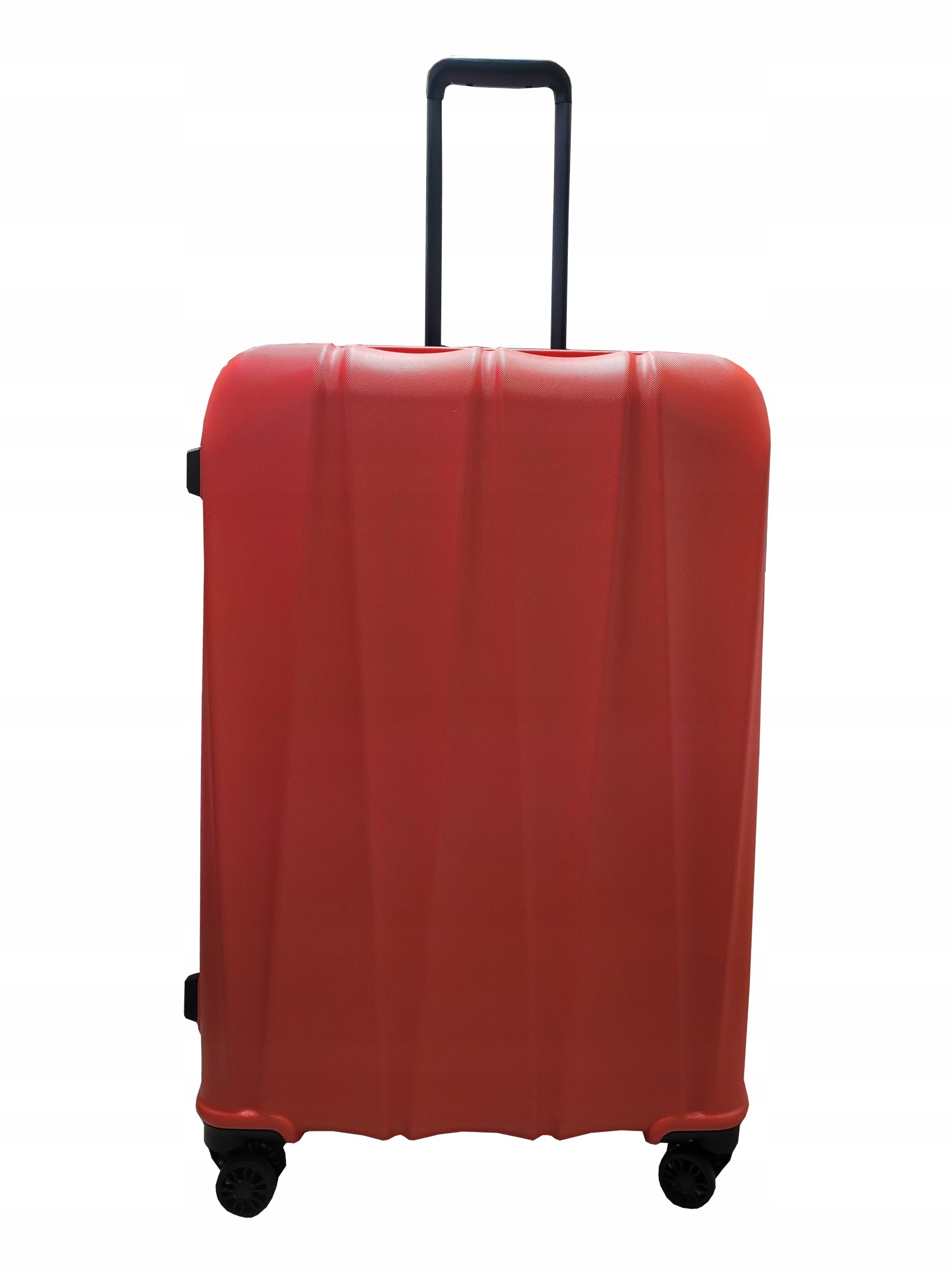 Walizka twarda czerwona na 4 kółkach 85 L 50 x 75,5 x 29 cm