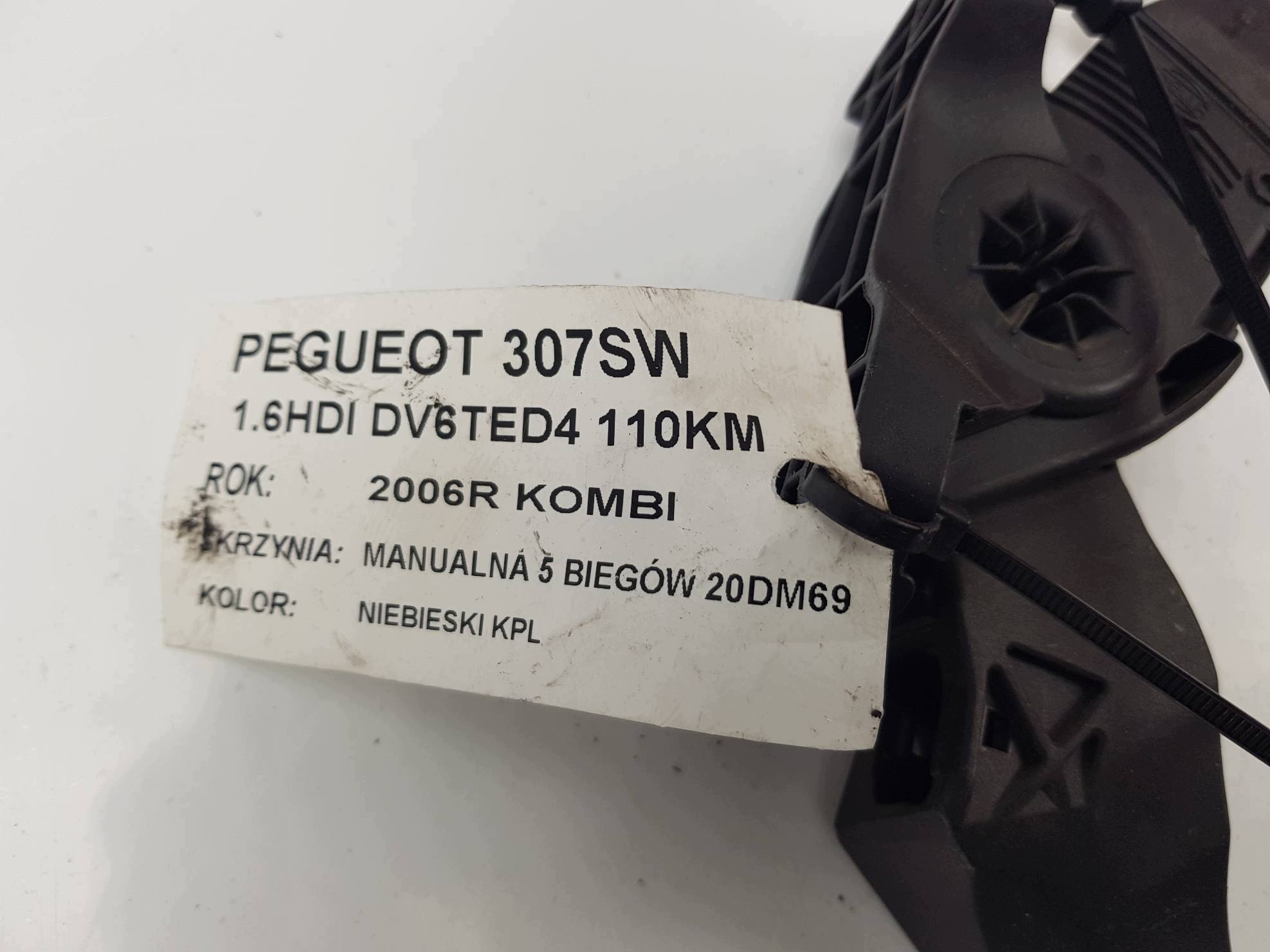 PEDAL 96807568002 PEUGEOT 207