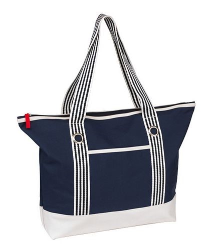 

Torba Plażowa Na Zakupy Shopper Bag granatowa