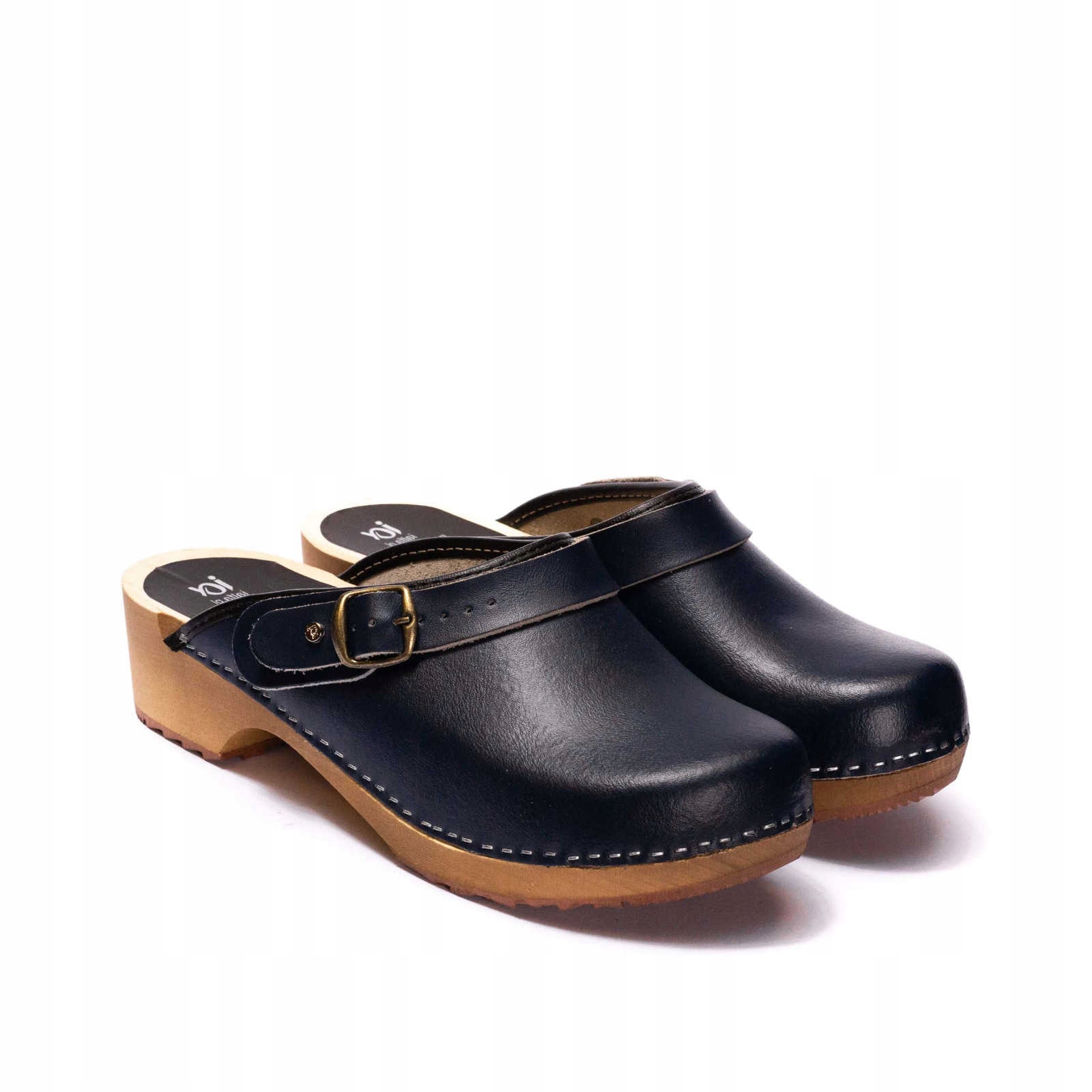 

Drewniaki chodaki skórzane damskie Venlo r.38