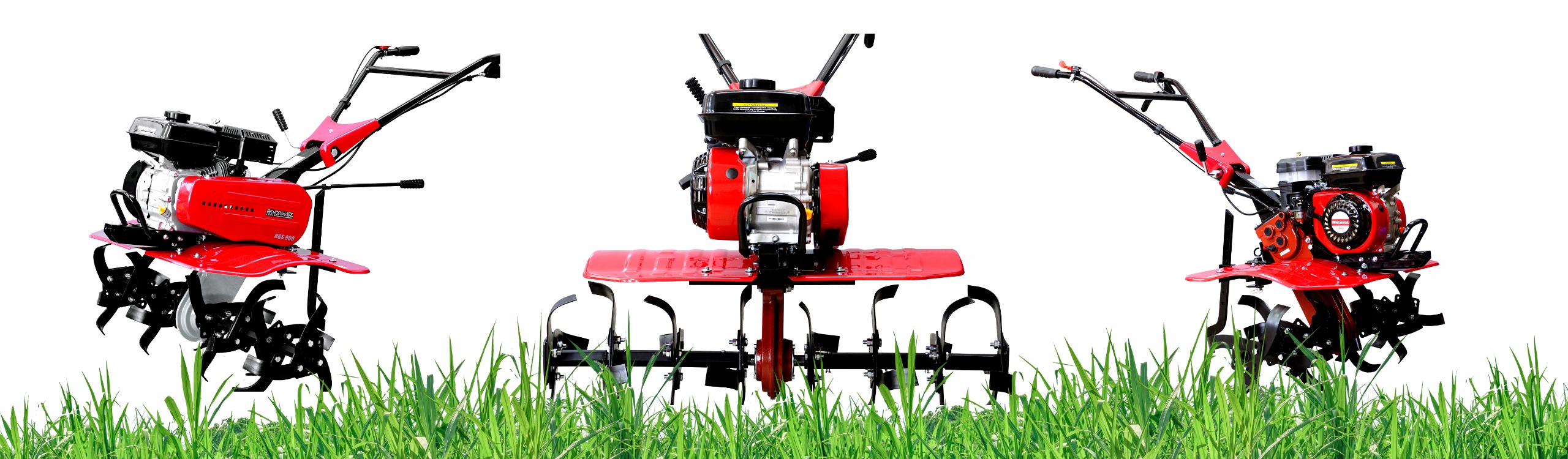 Glebogryzarka spalinowa Hortmasz 100 cm 7 KM HGS900 Zestaw 3x OLEJ + Pług Marka Hortmasz