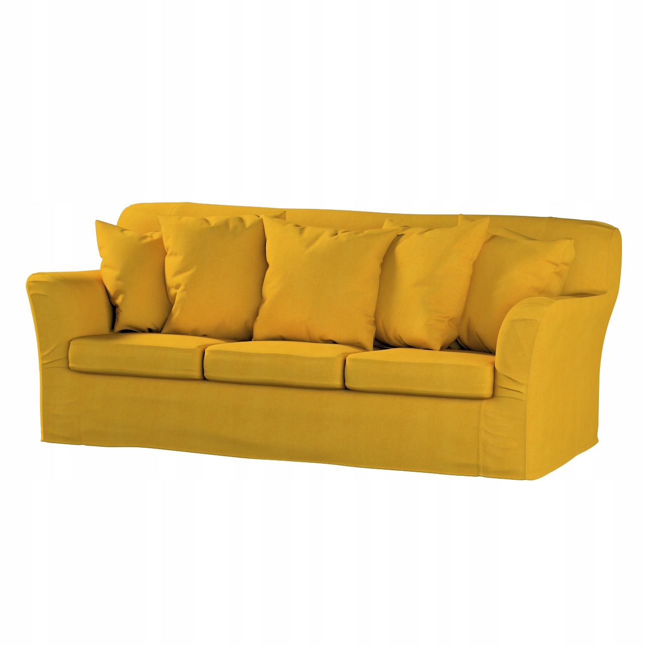 Dekoria Poťah na 3-miestnu nerozkladaciu pohovku Tomelilla Ikea žltý