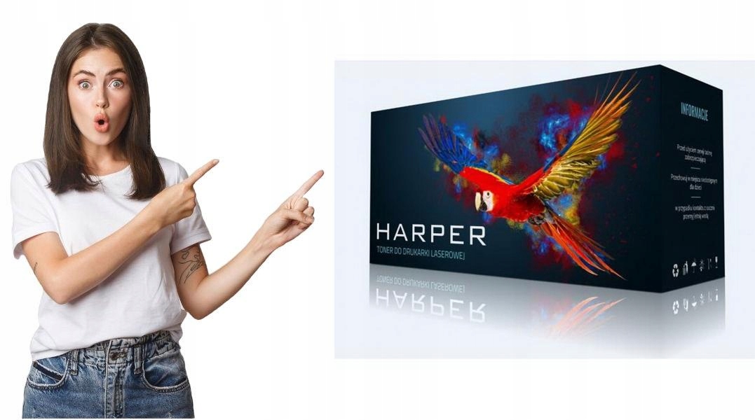 Toner czarny, zamiennik Harper Hp Q7553X