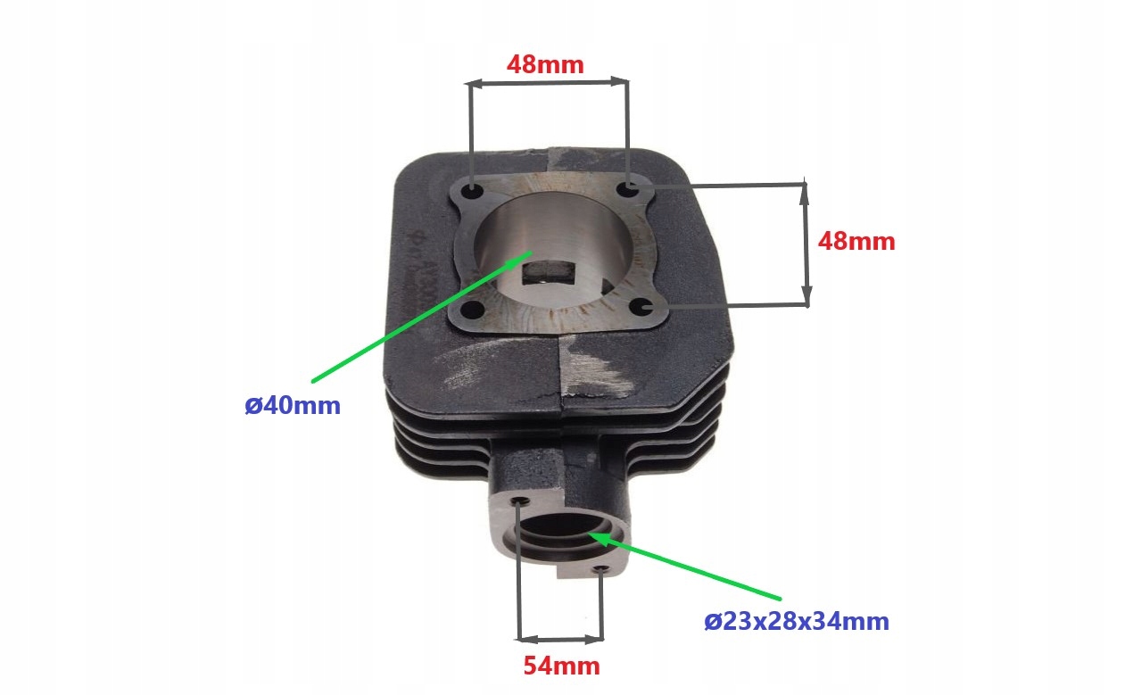 CYLINDER ŻELIWNY POWER FORCE PEUGEOT LUDIX SPEEDFIGHT 3 NEW VIVACITY 40MM 2 Producent Power Force