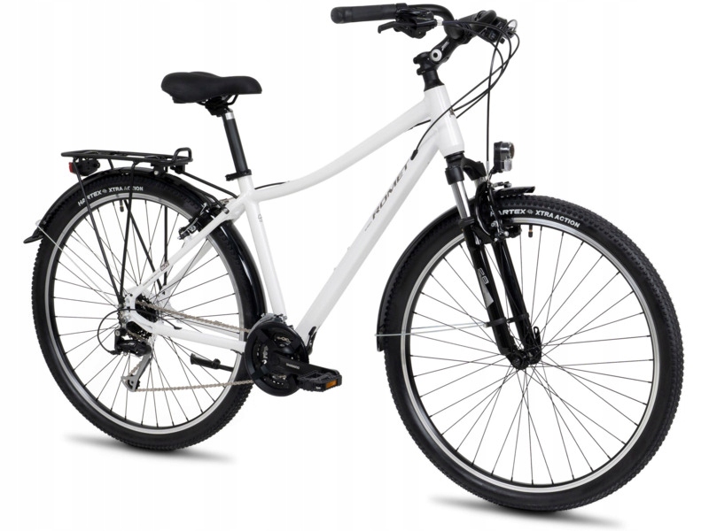 Rower trekkingowy Romet Wagant Suv L Pv B U20 28 cali Biały