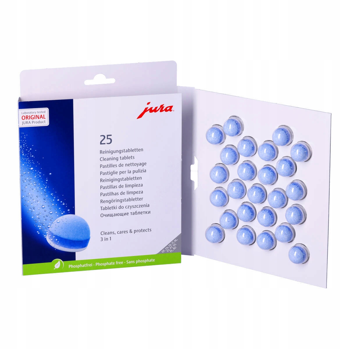 

Tabletki czyszczące ekspresu Jura 3w1 25 szt 25045