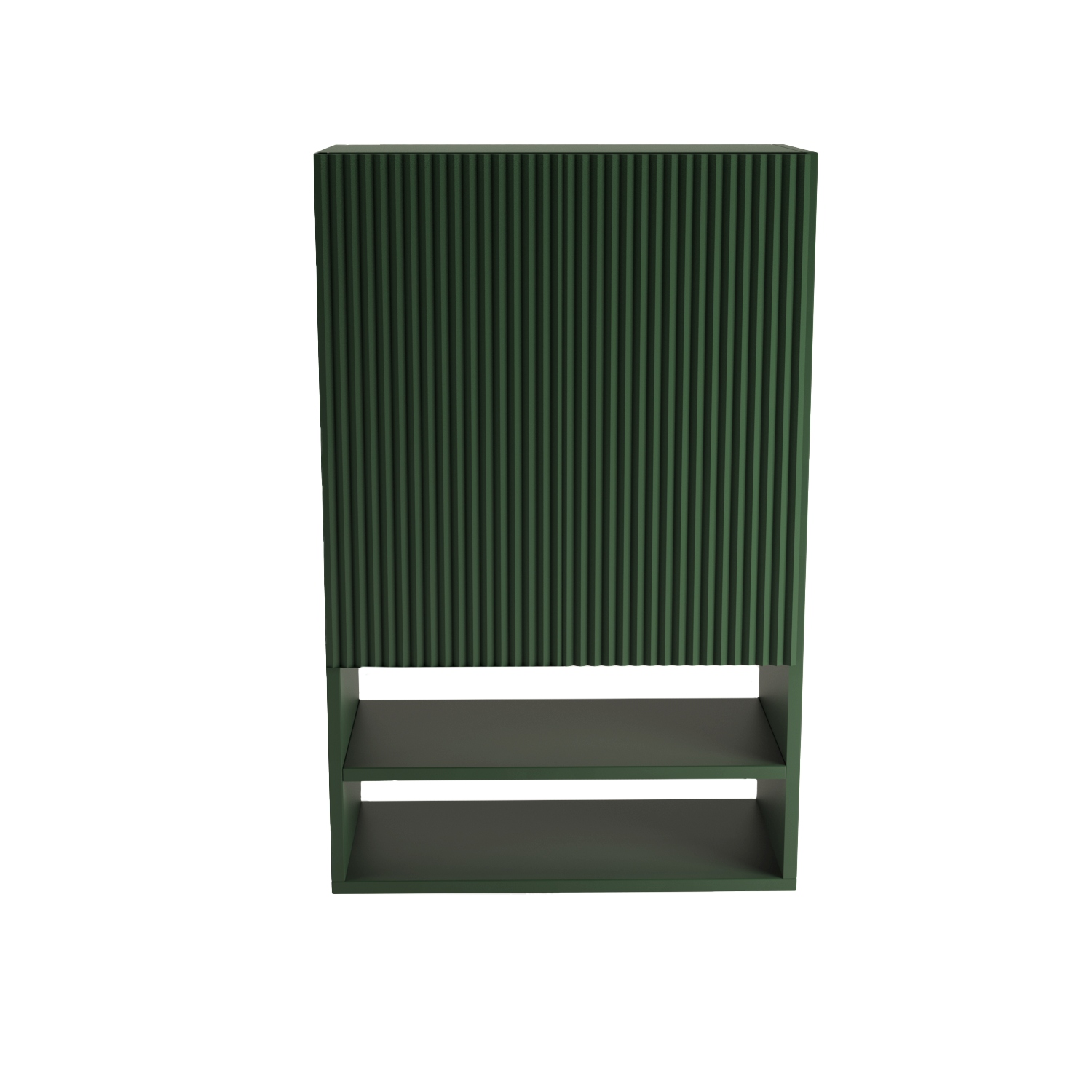 Závěsná skříňka na geberit 60 cm s rýhovaným čelem Šalvěj Willy