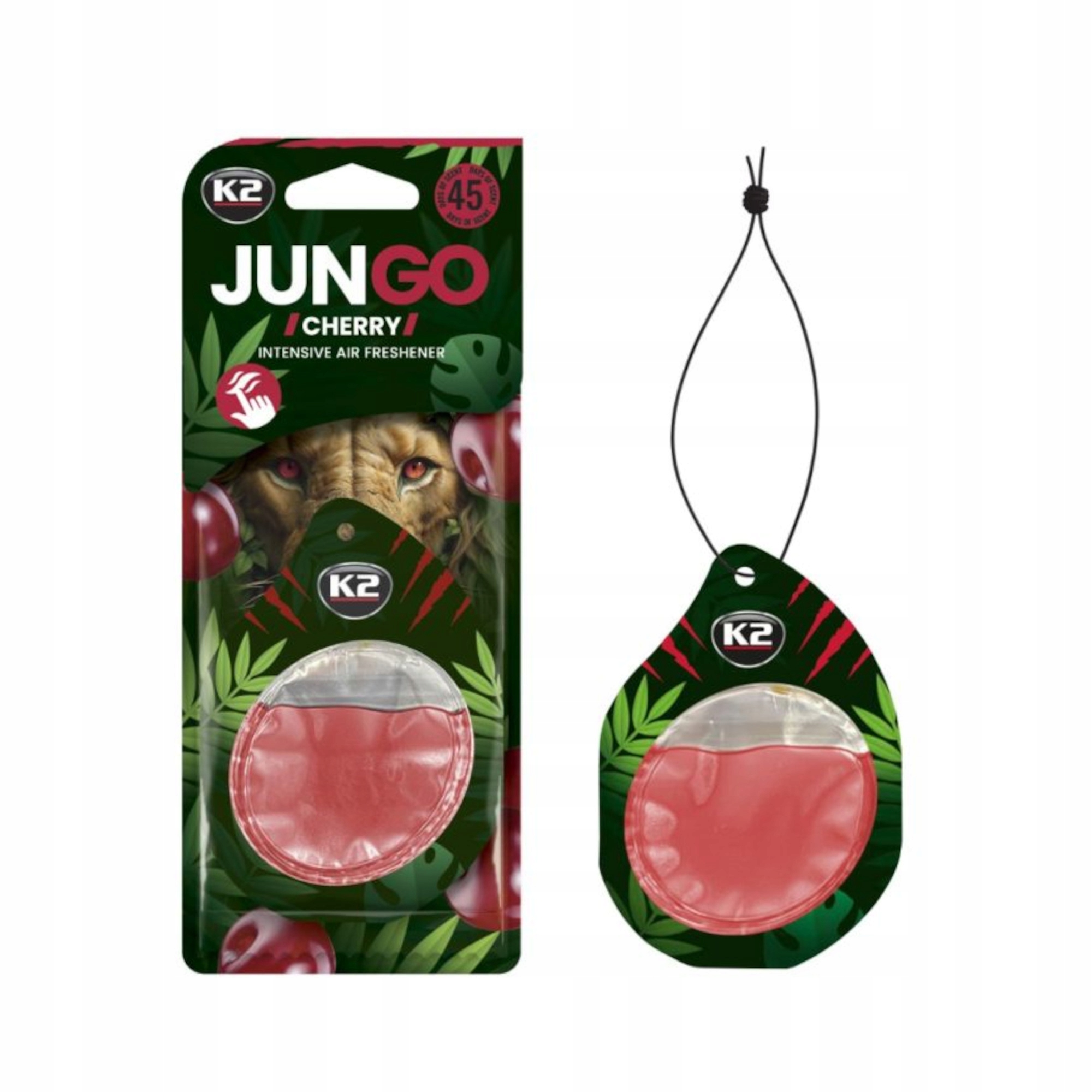K2 Jungo Cherry Membranowa Zawieszka Zapachowa Do Samochodu