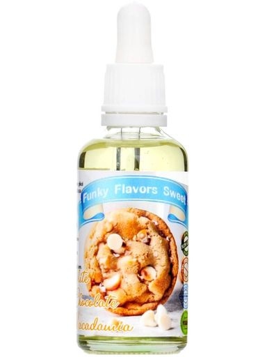 Levně Aroma Sweet White Chocolate & Macadamia bílá čokoláda