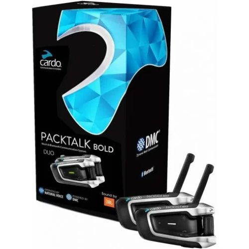МОТОЦИКЛЕТНИЙ ДОМОФОН CARDO PACKTALK BOLD JBL DUO