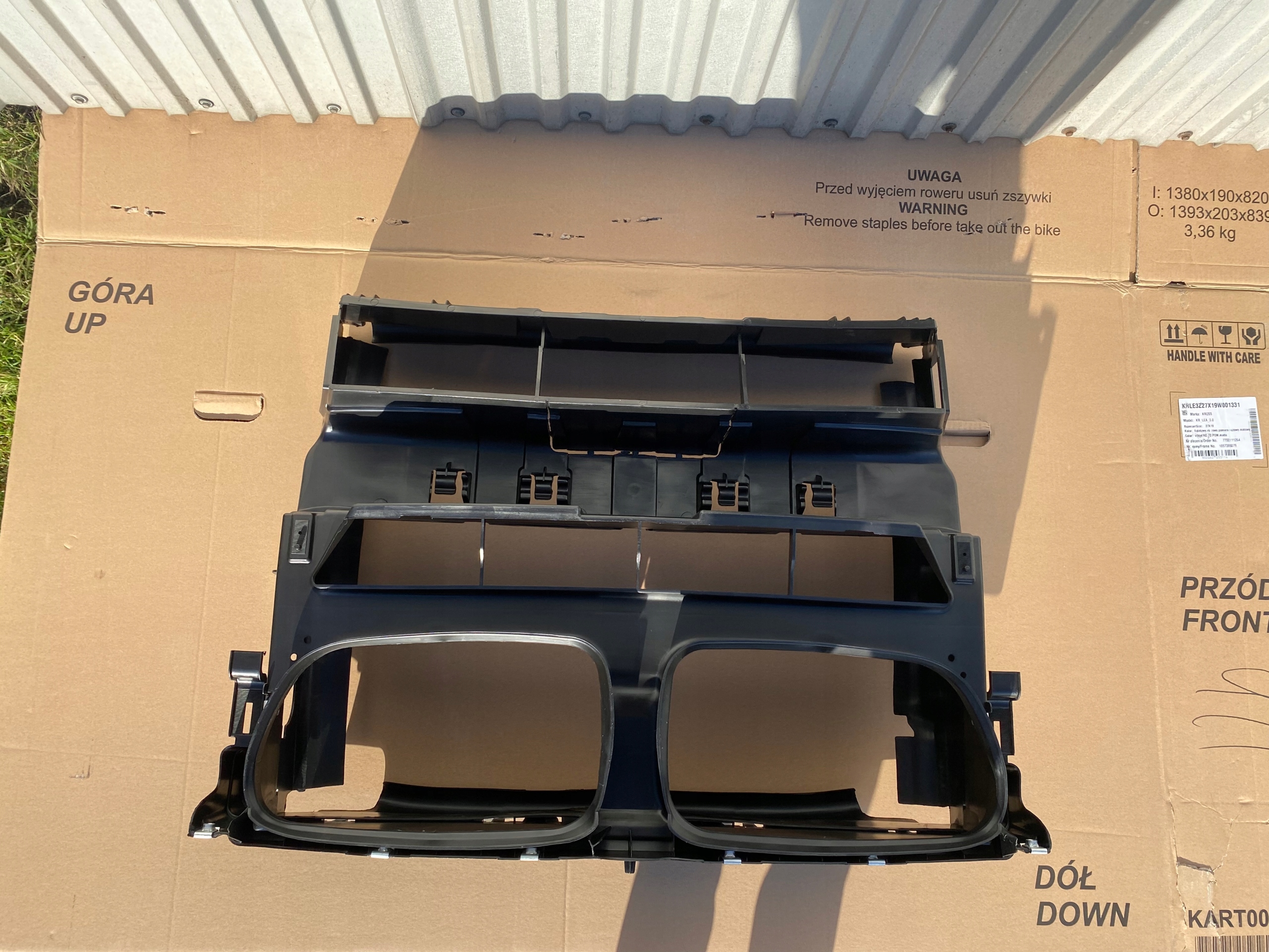 BMW X3 F25 X4 F26 ŻALUZJA WLOT PAS PRZEDNI