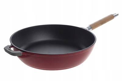 

Biol Patelnia żeliwna 26 cm głęboka czerwony