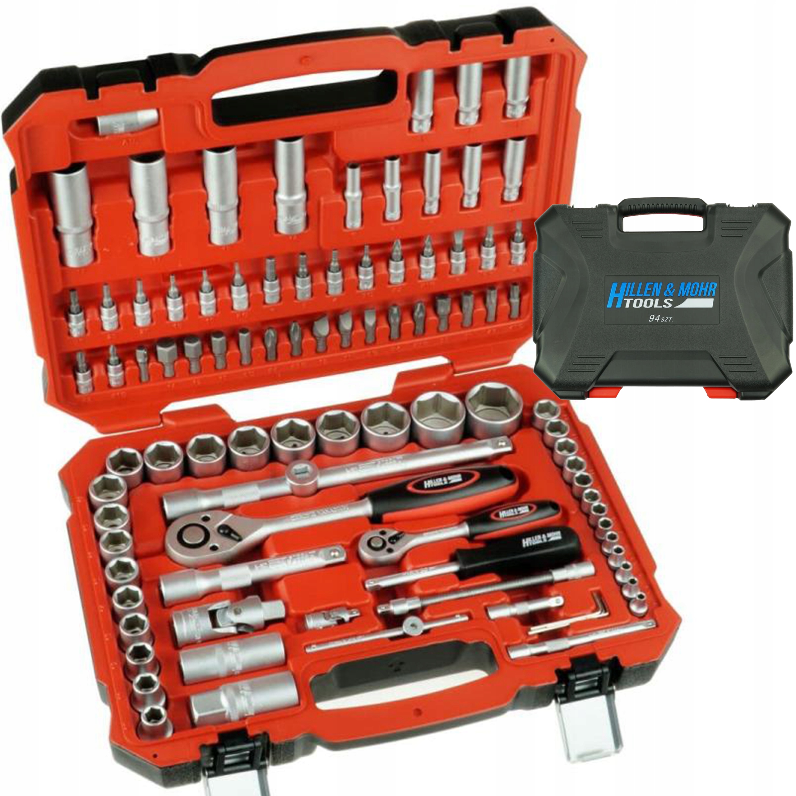 Sada náradia kľúče nástavce Dedra 17K094 94 ks