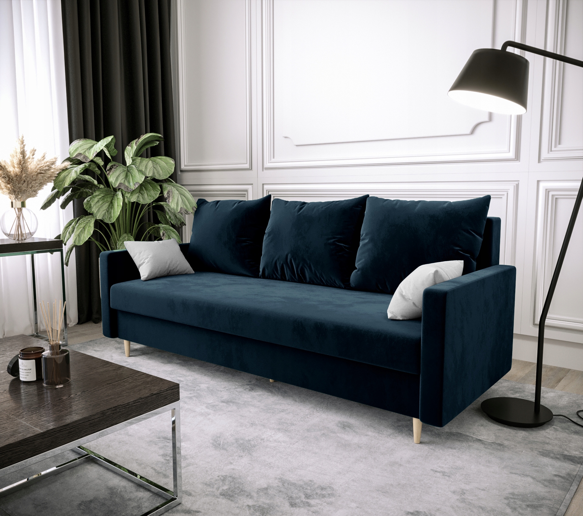 Pohovka třímístná 222 cm Bari RS08 O-sofa