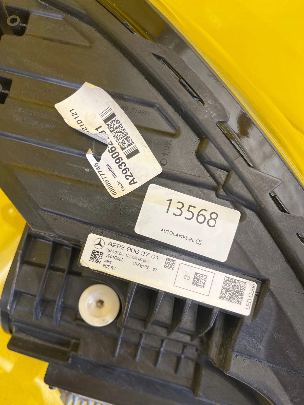 light left Mercedes W293 EQC 293 FULL LED A2939062701