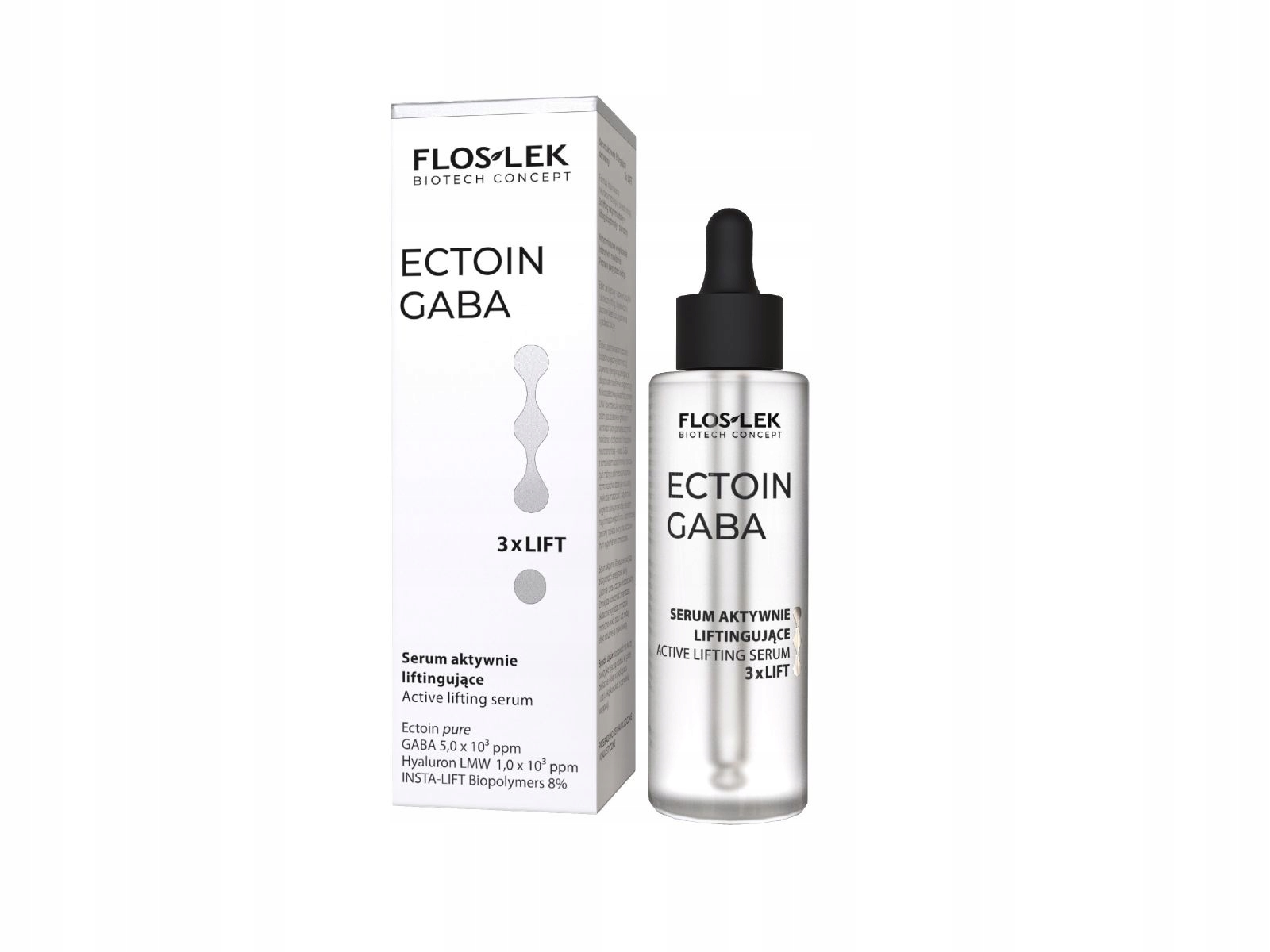 Floslek Ectoin Gaba Pleťové Sérum Aktivně Liftingující 30 ML