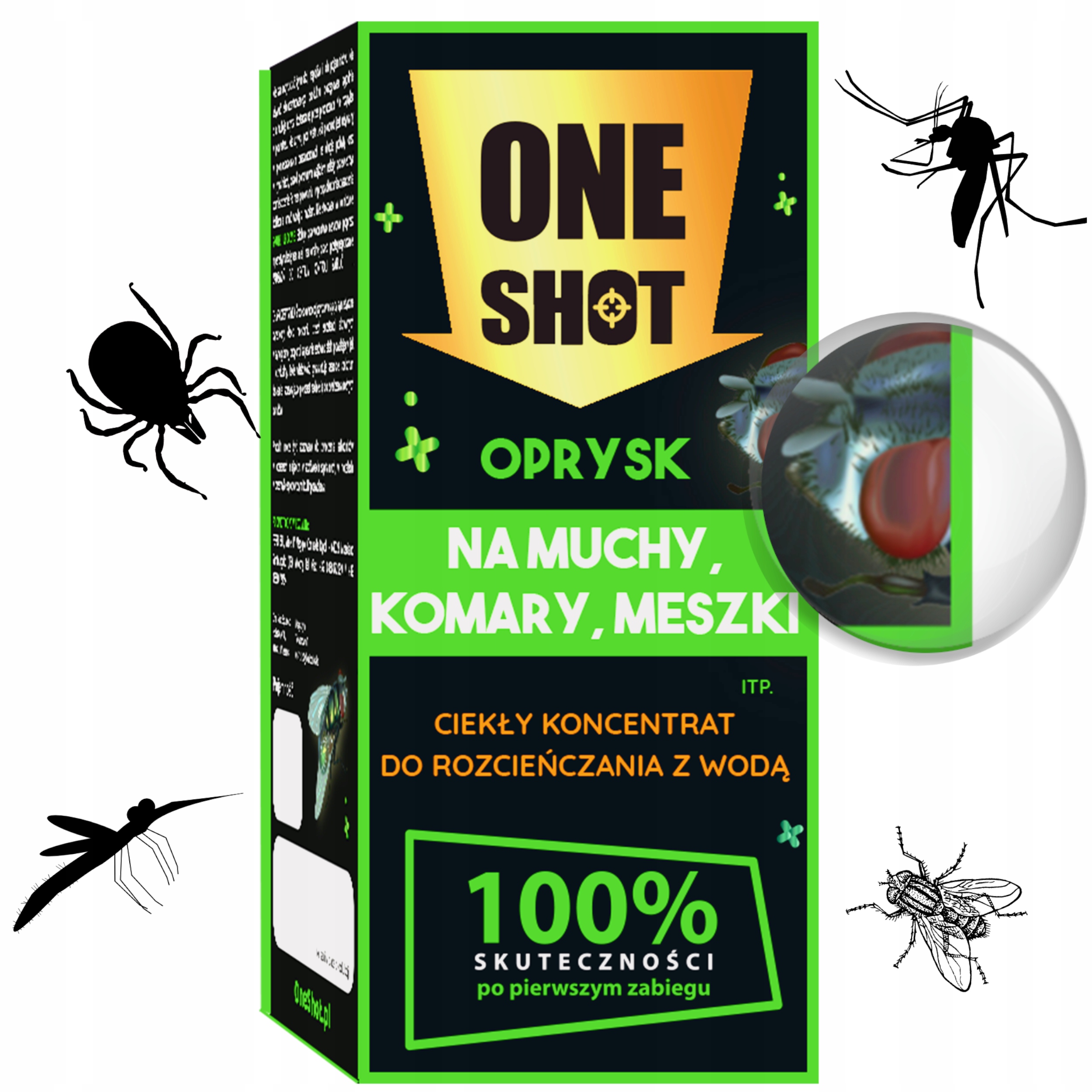 

Oprysk Na Komary Meszki Muchy 100ml daje 10 litrów