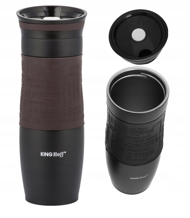 KUBEK TERMICZNY TERMOS BIDON STAL NIERDZEWNA 500ml