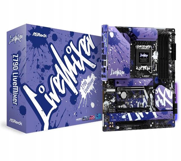 Płyta główna ASrock Z790 LiveMixer DDR5 Atx Intel socket 1700 4x DDR5