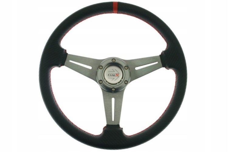 Руль Pro 350 мм смещение: 20 мм карбон Красный