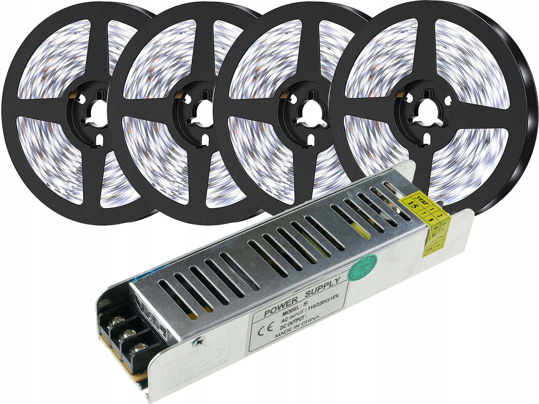 

Zestaw 1200 Led 20M Taśma 2835 Biały Zimny