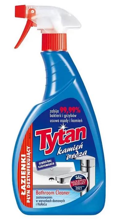 TYTAN spray do łazienek kamień i rdza 500ml