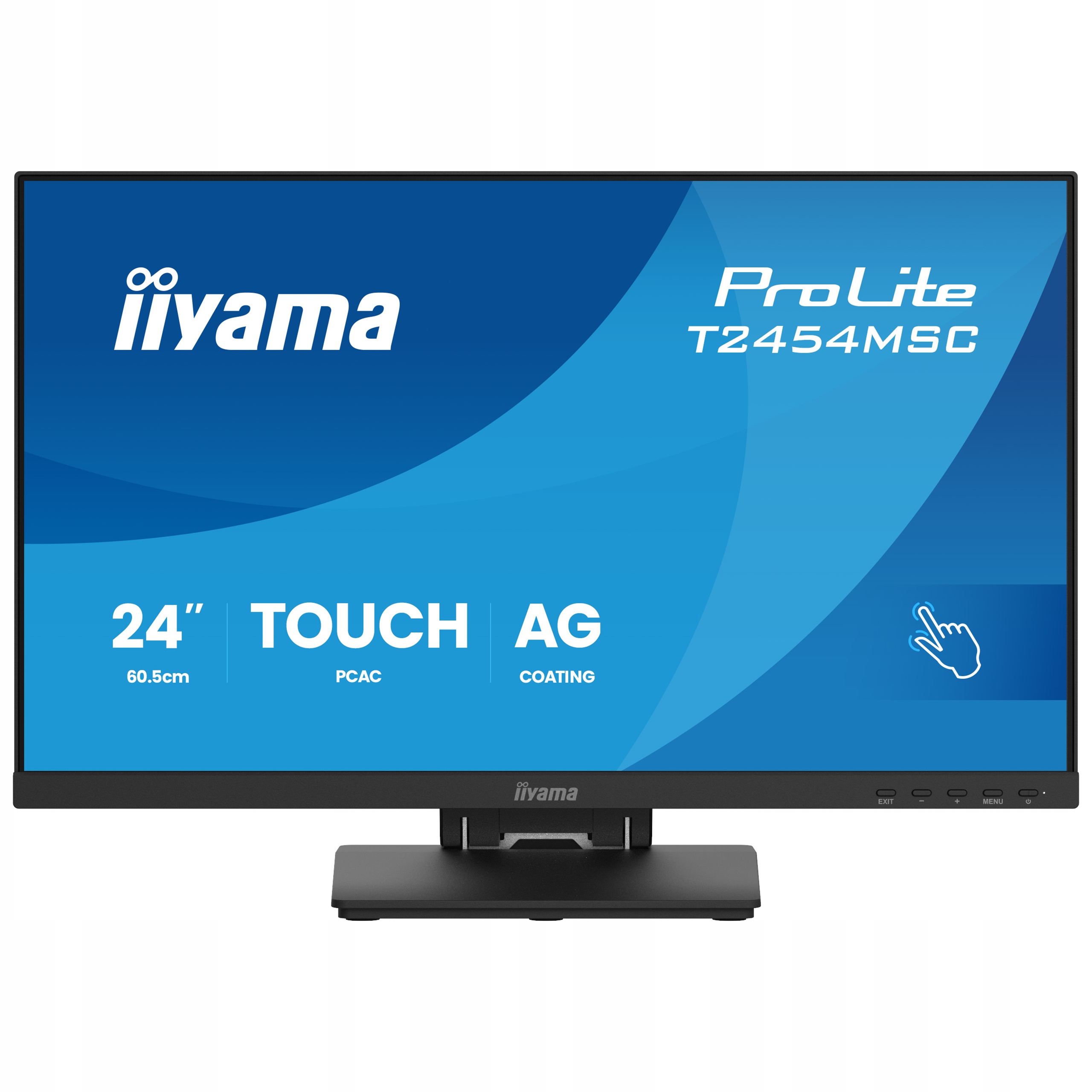 Monitor dotykowy 24" iiyama ProLite T2454MSC-B3AG Fhd Ips Led Hdmi Dp Vesa