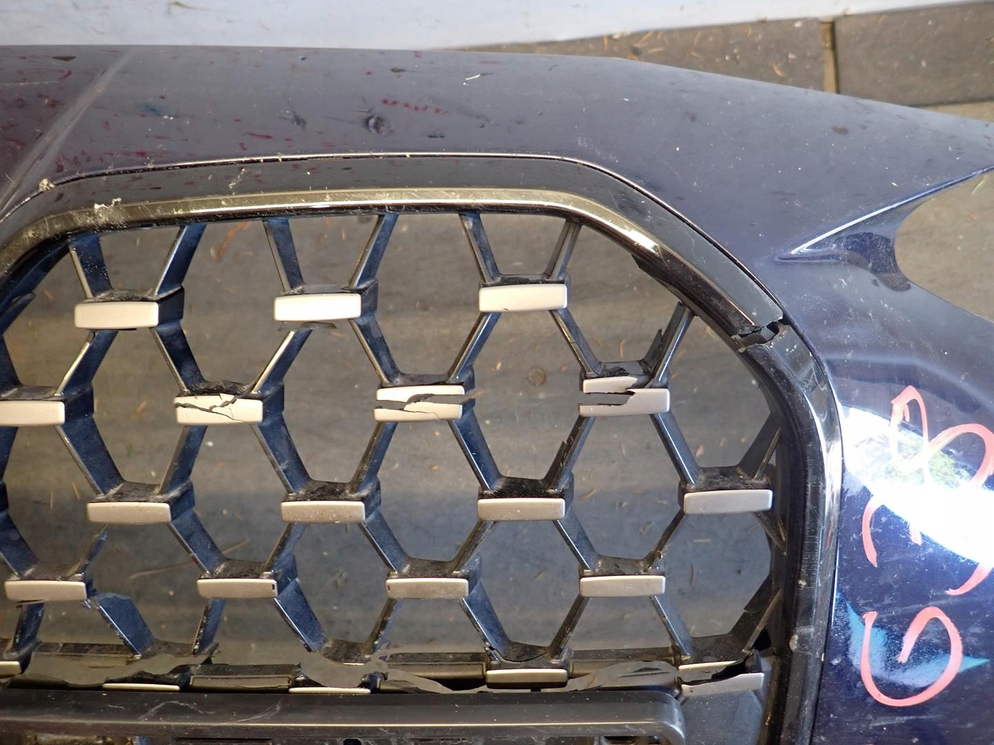 bumper front front BMW 4 G22 G23 2020- m-packet