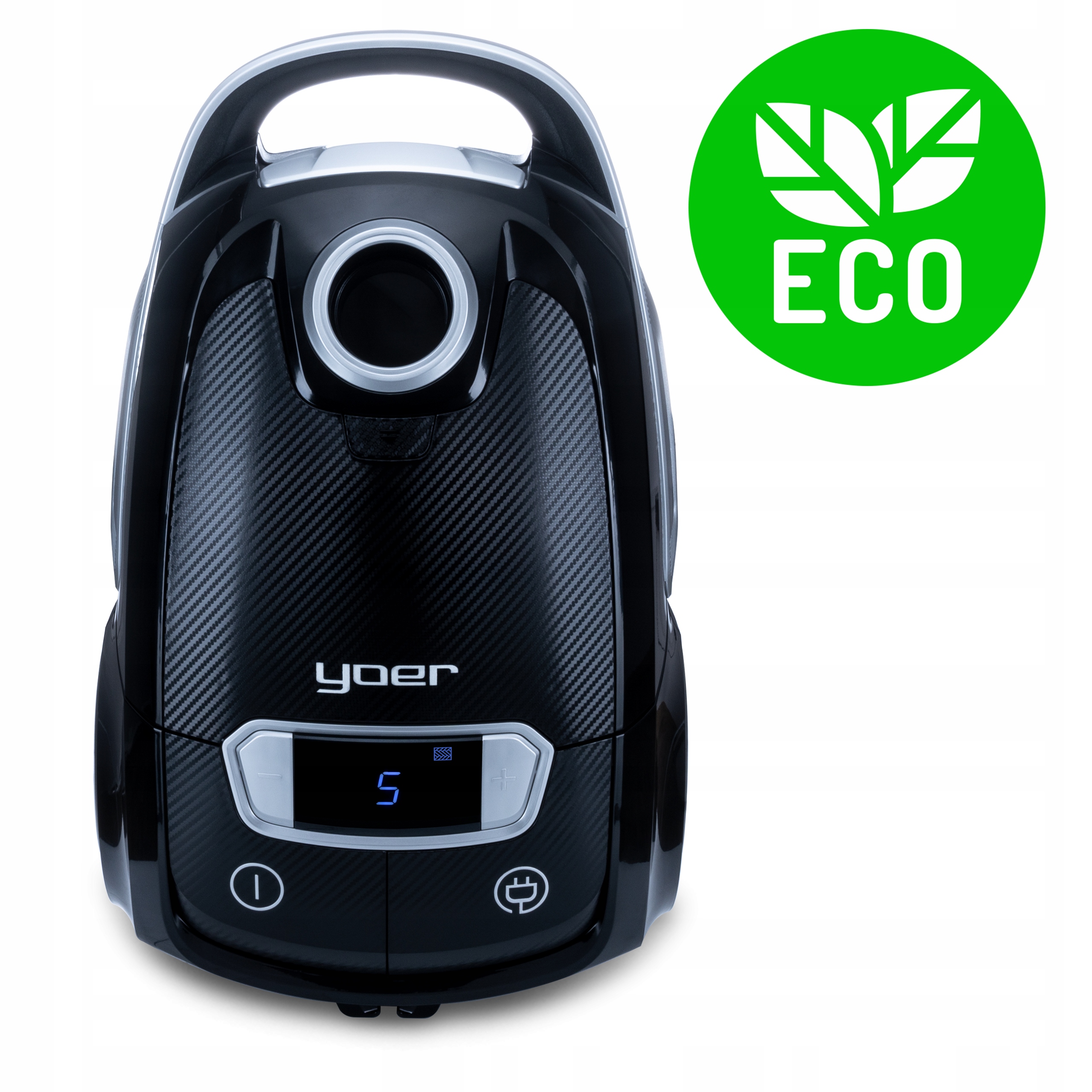 Odkurzacz workowy 2 x TURBOSZCZOTKA Yoer +Pilot Cichy HEPA +6 SSAWEK Moc 4200 W