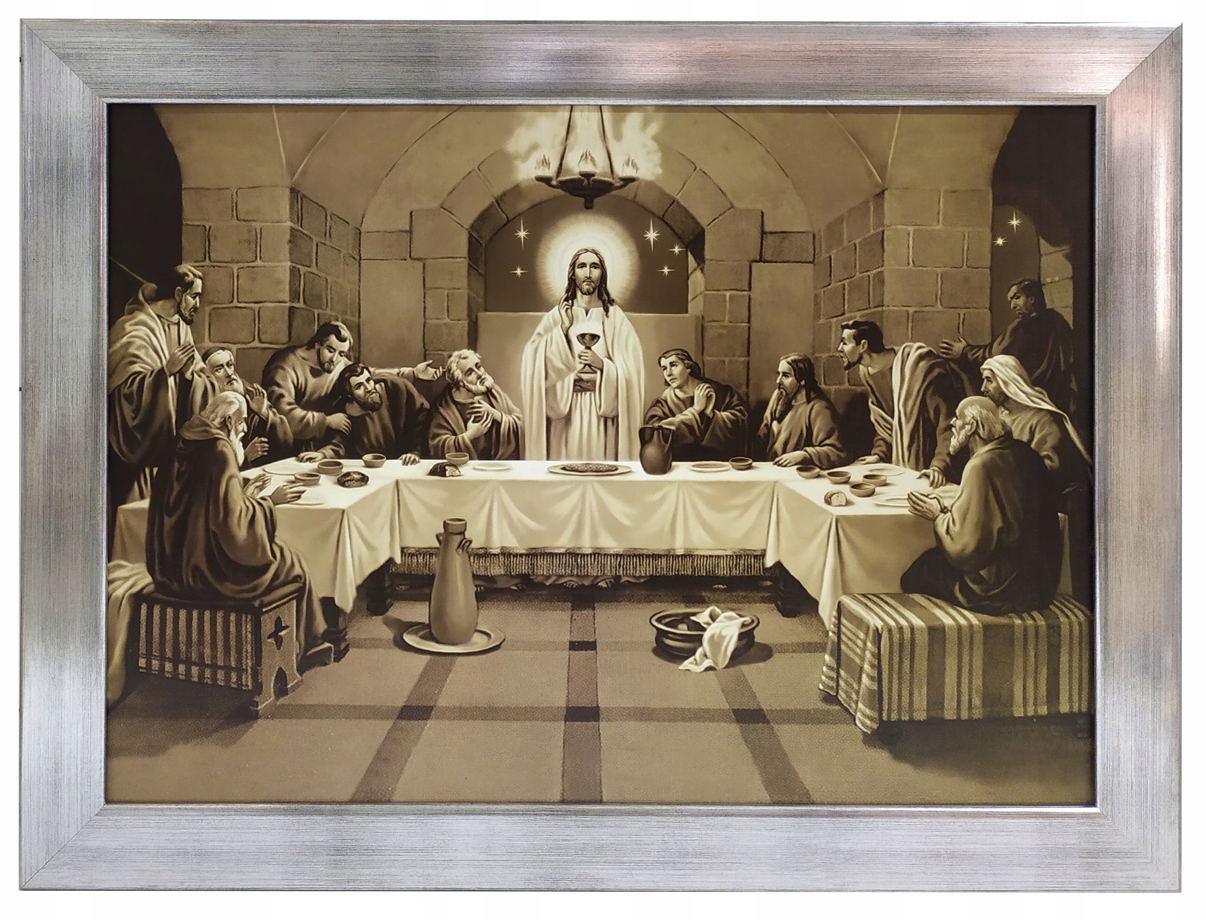 

Obraz Święty Religijny Ostatnia Wieczerza Jezus