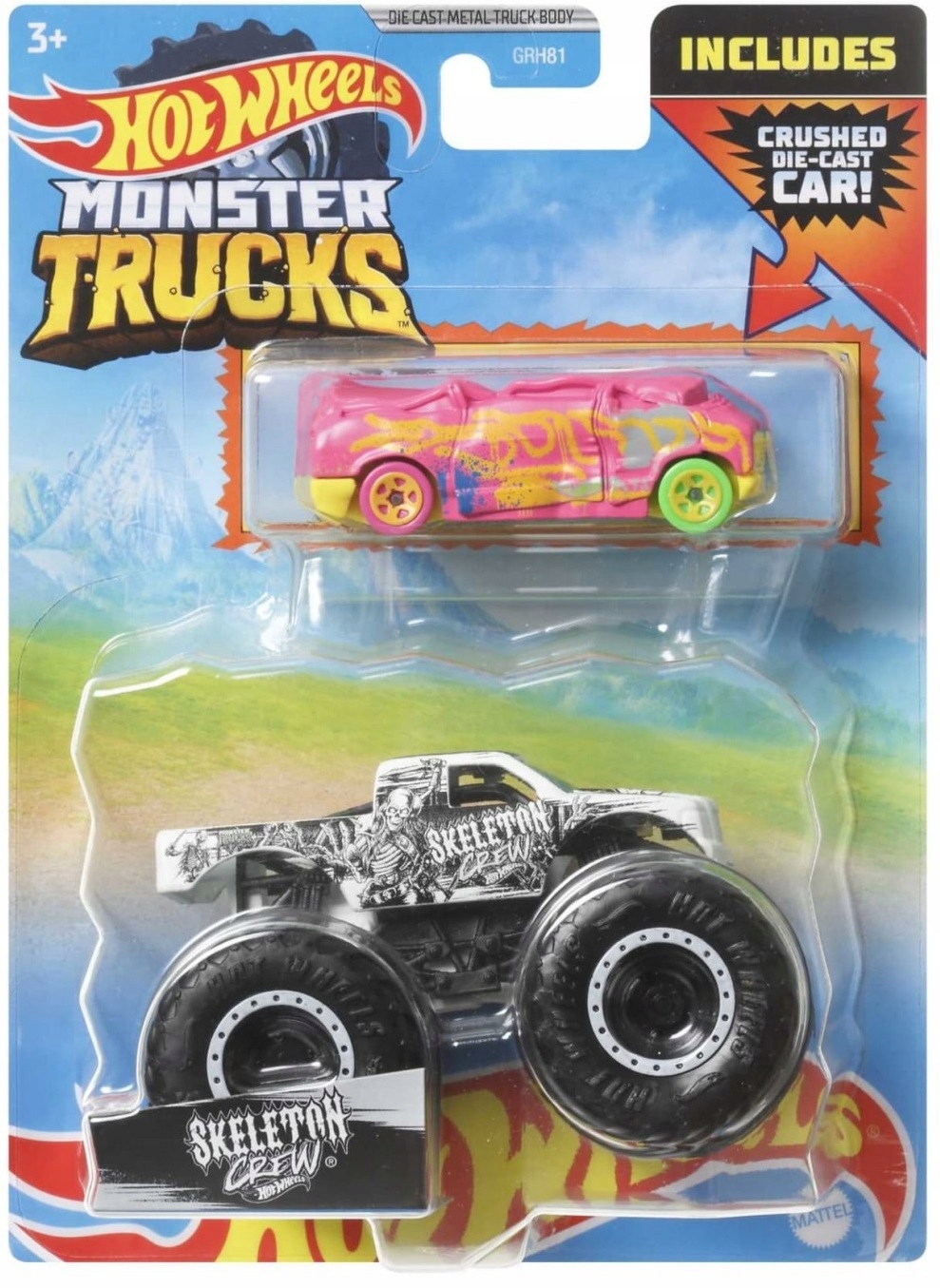 

Skeleton Crew Truck Hot Wheels 1:64 Monster Trucks