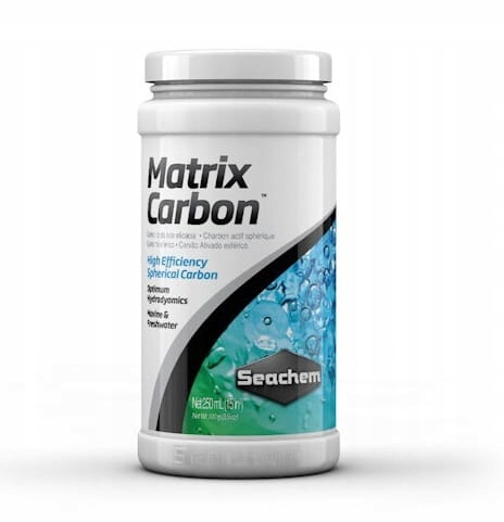 Levně Seachem Matrix Carbon 250 ml Aktivní Uhlí Absorbent 250 ml na 400 l