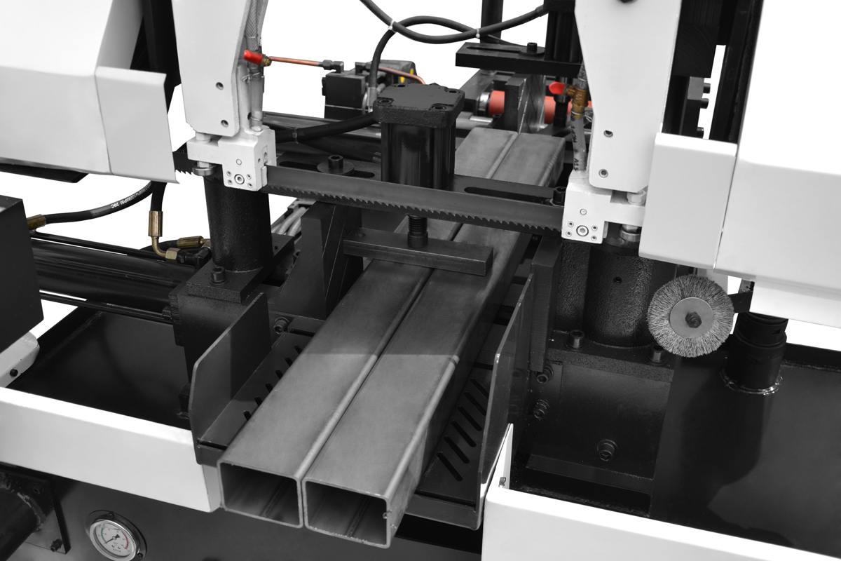 AUTOMATYCZNA PIŁA TAŚMOWA PRZECINARKA DO METALU PAKIETÓW CIĘCIE 260MM 2,2kW Model H-260SA