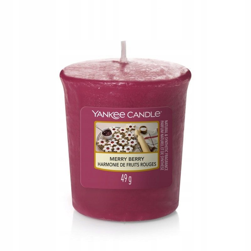 

Yankee Candle Wosk Votive Merry Berry