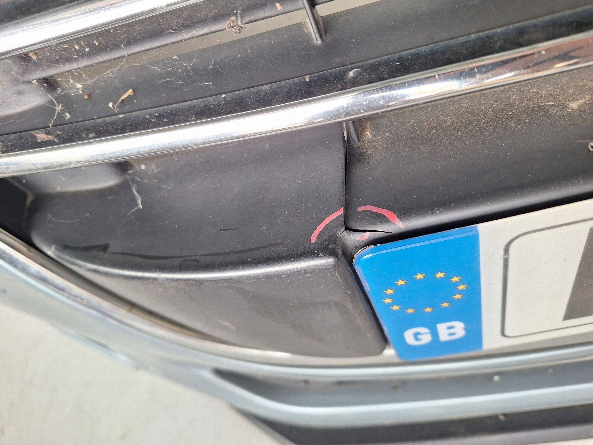 PEUGEOT 508 10-14 bumper 9686572177