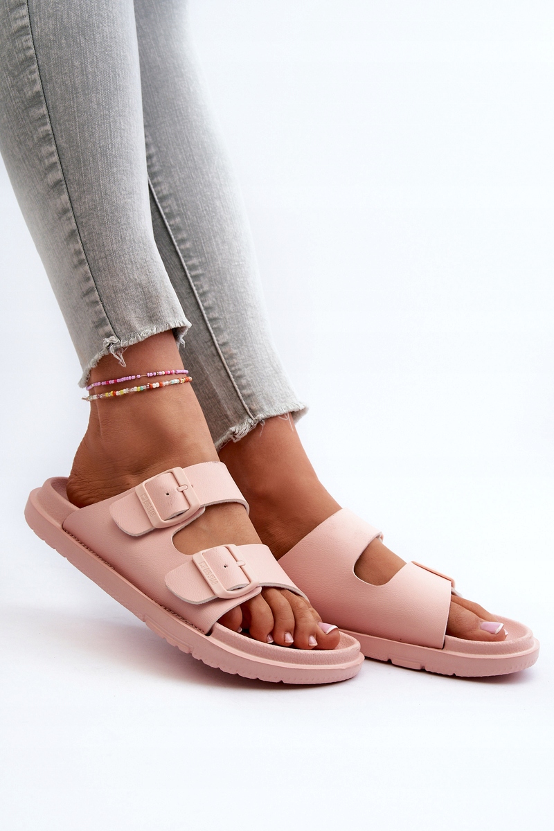 KLAPKI DAMSKIE LEKKIE PIANKOWE Z KLAMRAMI BIG STAR NN274A753 RÓŻOWE 38 Kod producenta NN274A753 RÓŻOWE