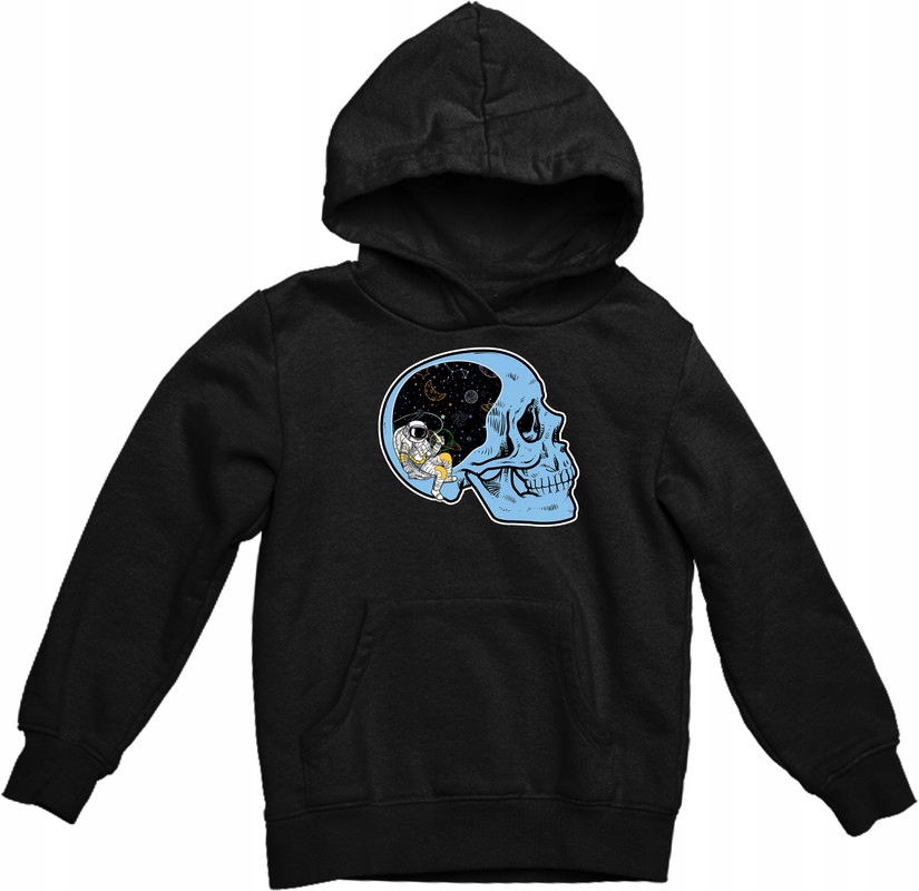 

Bluza Z Kapturem Asronauta Kosmos Czarna 11 XL
