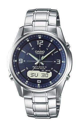 Hodinky Casio LCW-M100DSE-2AER Solar Šafír Wave