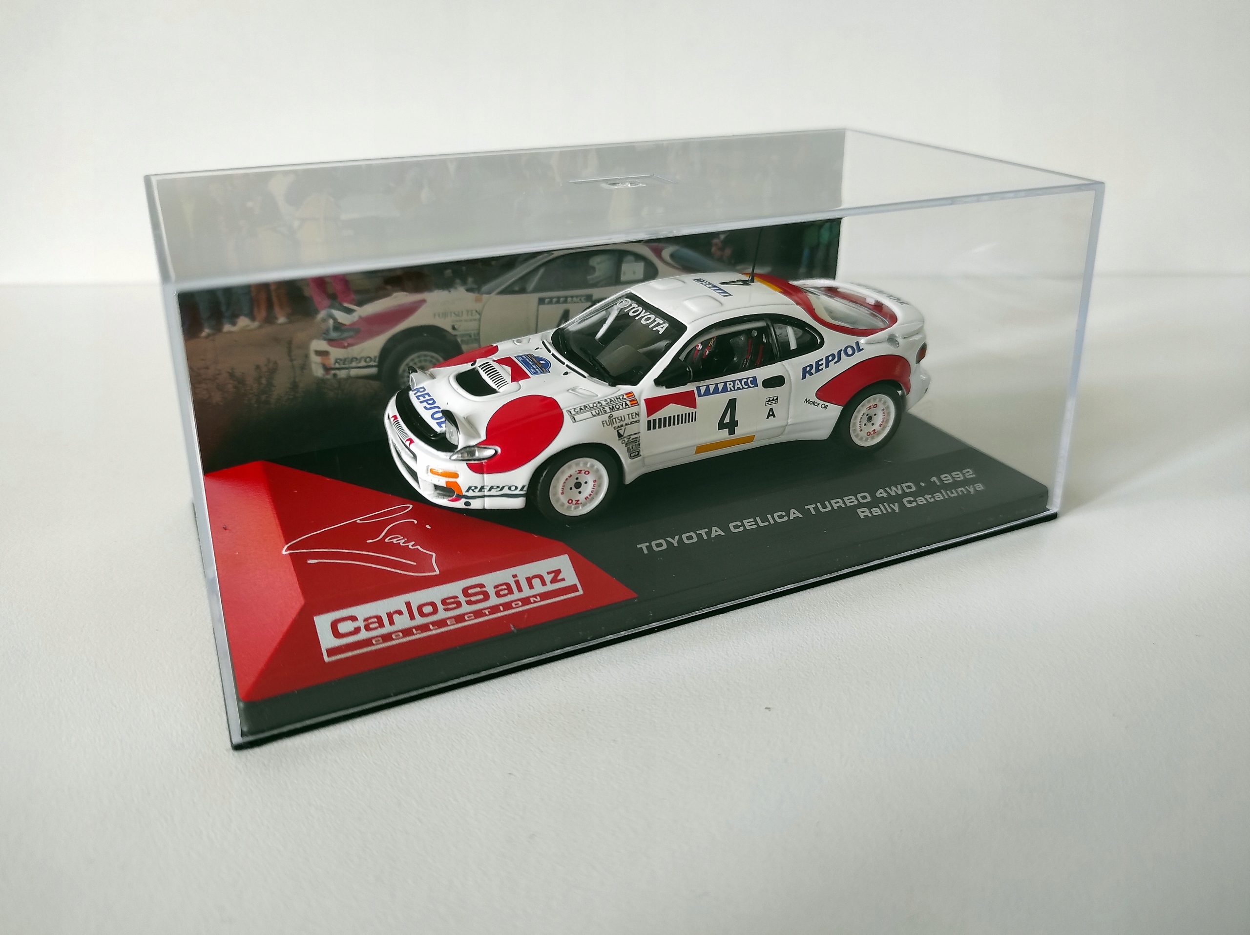 Toyota Celica Turbo 4WD Rally Catalunya 1992r C.Sainz 1:43
