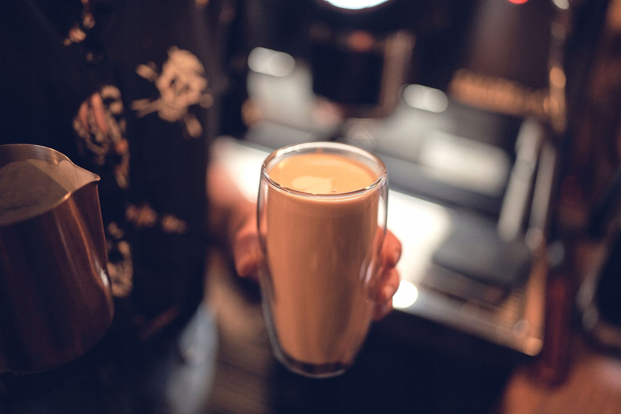 SZKLANKI TERMICZNE KAWY ESPRESSO LATTE CAPPUCCINO Materiał wykonania szkło